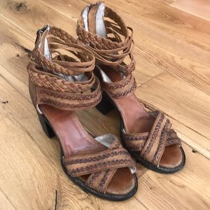 Freebird by Steven Wedge Heel Sandals